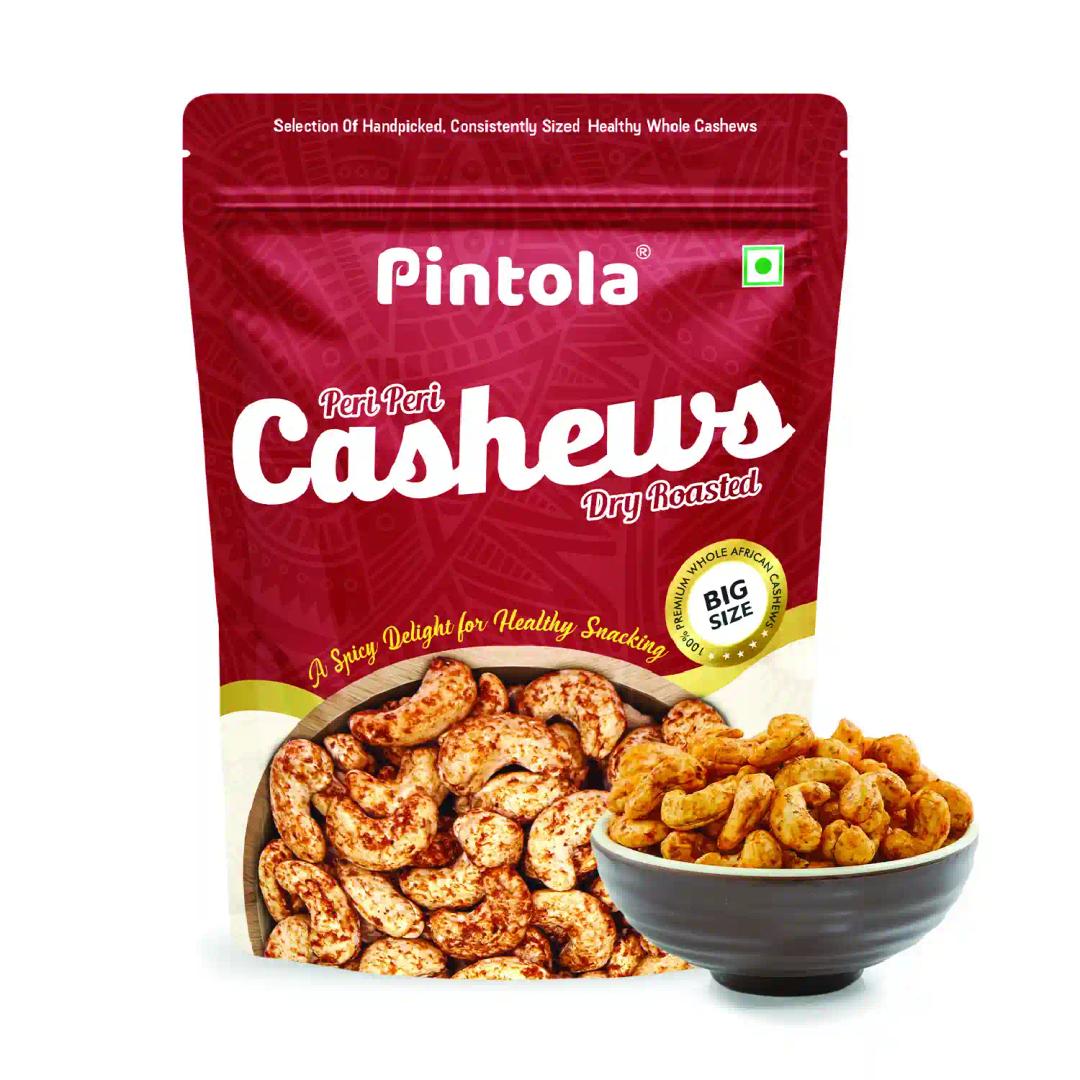 Pintola Peri Peri Cashews Dry Roasted 100g