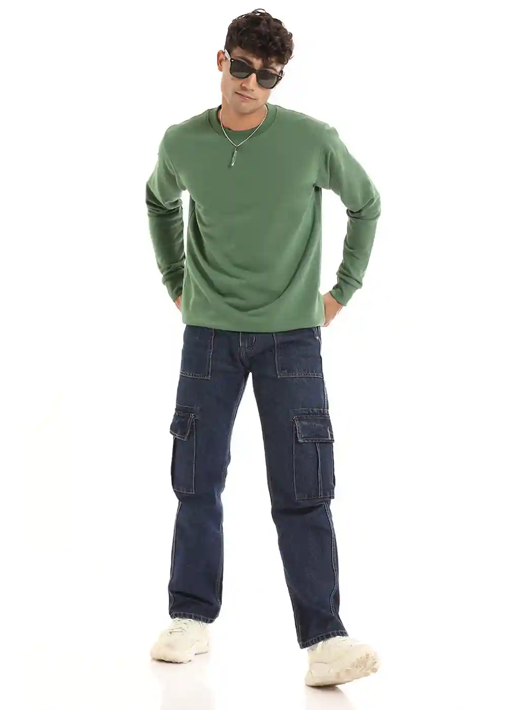 Banana Club Olive Green Sweatshirt - Small