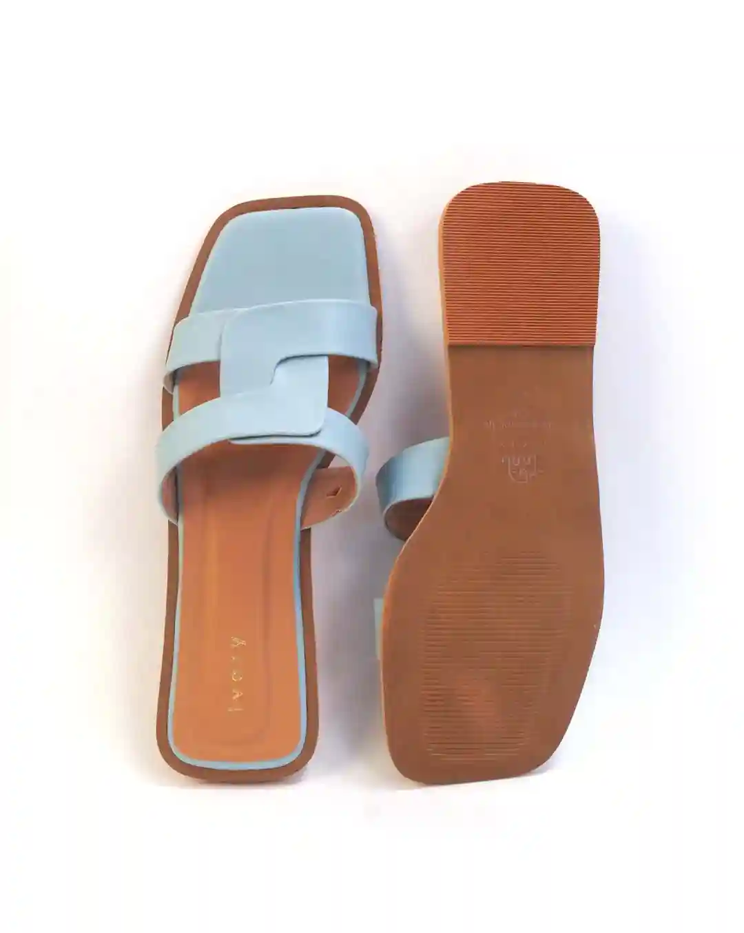 Hazel Blue Flat For Women (Size - 35)