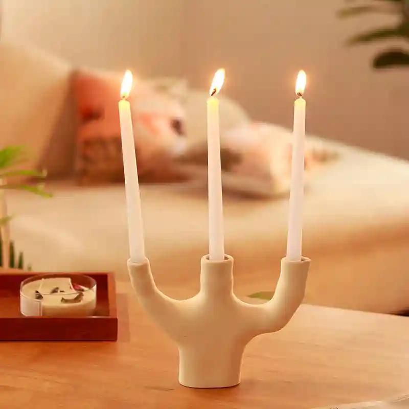 3 Hands Of Candle Holder / Vase