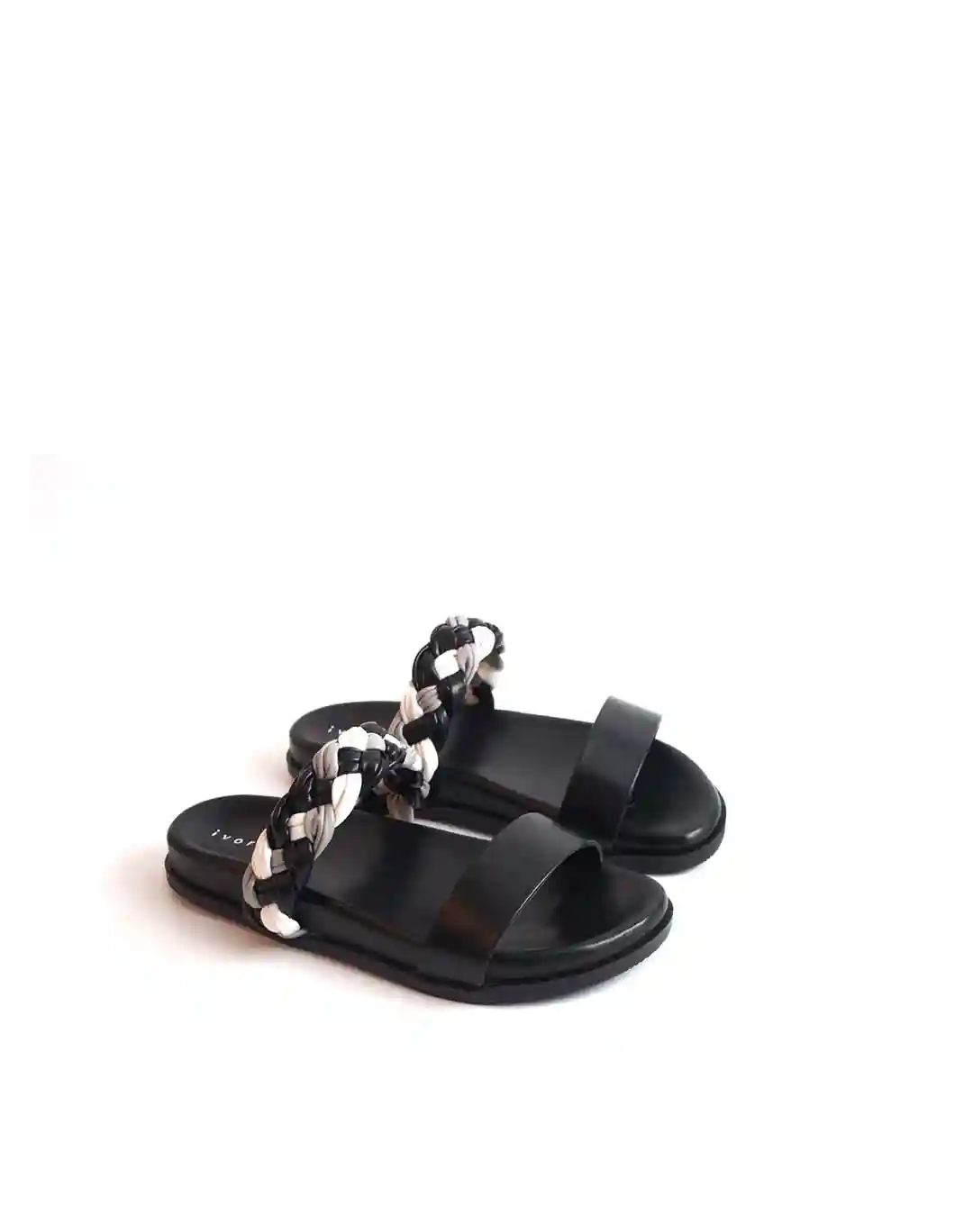 Liv Black Flats For Women (Size - 36)