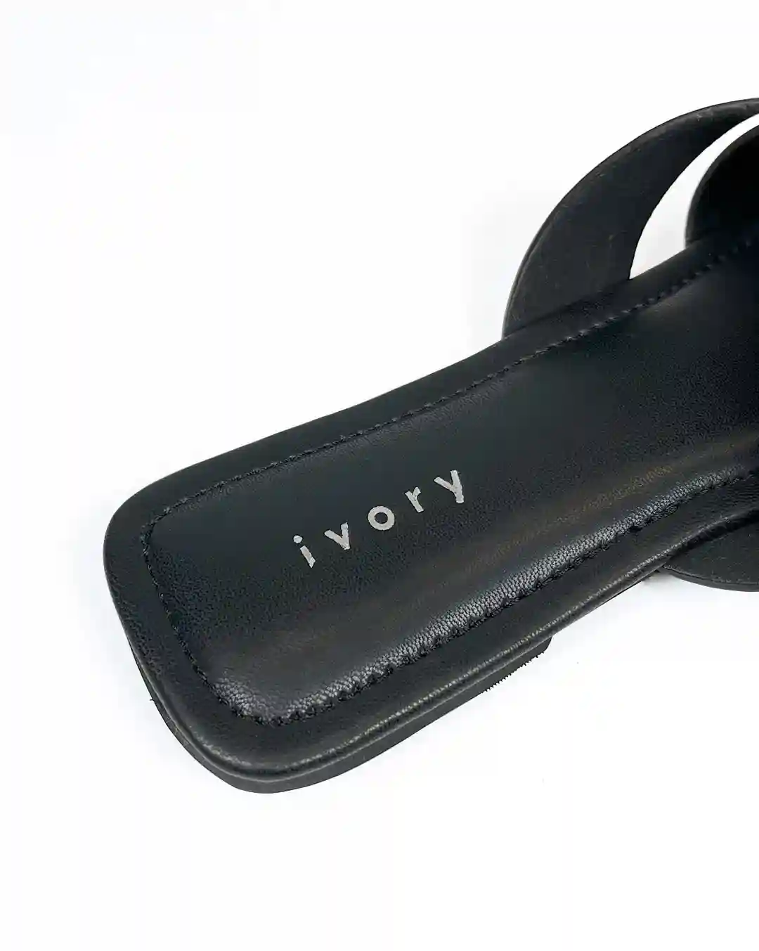 Sabrina Black Flats For Women (Size - 35)