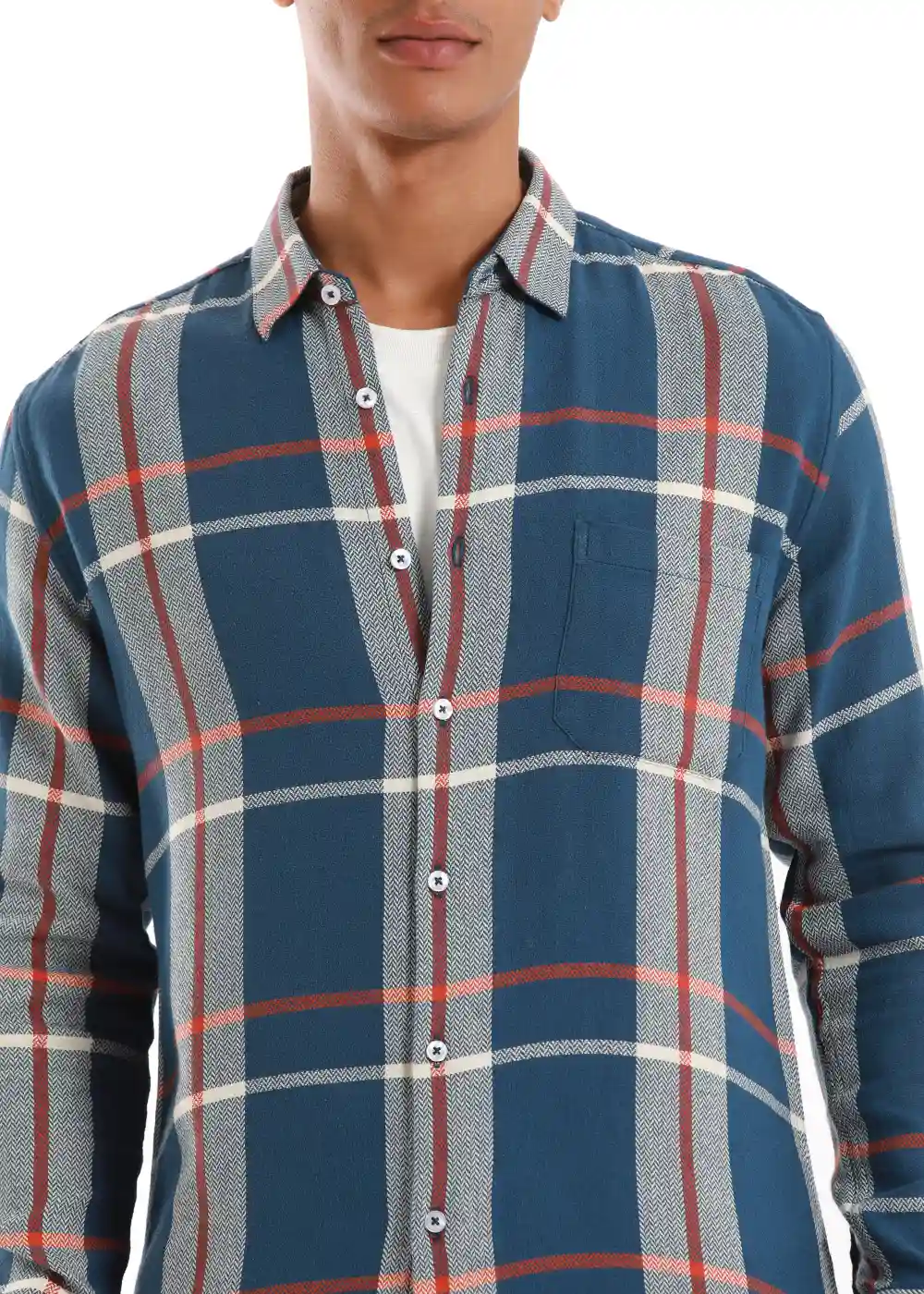 Banana Club Waffle Dobby Classic Blue- (Small)