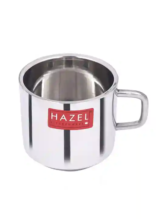 HAZEL Stainless Steel Green Tea Coffee Small Sobar Cup, 1 Pc, 100 ml