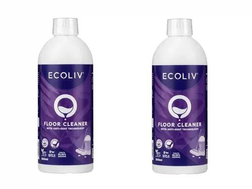 ECOLIV Floor Cleaner Liquid 500 ml | Anti Dust Technology | Pack of 2 | Removes Dust and Grime Efficiently