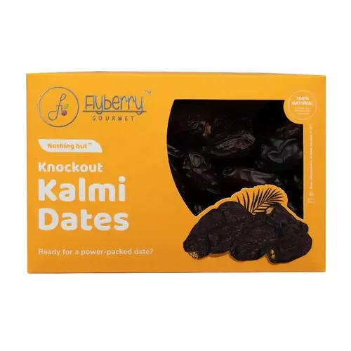 Flyberry Gourmet Kalmi Dates (Khajoor/Khajur) | 100% Natural | Rich in Calcium, Iron and Potassium | Instant Energy