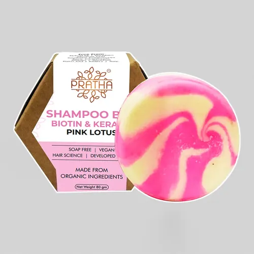 Pratha Shampoo Bar – Pink Lotus