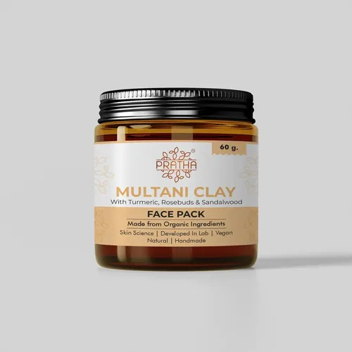 Pratha Multani Clay – with turmeric and rosebuds & Sandalwood