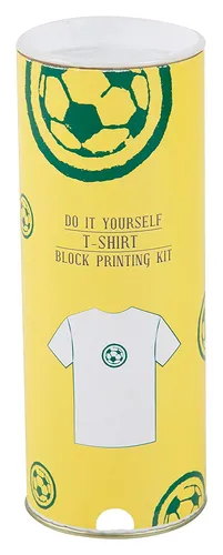 DIY Craft Kit Block Print Your T-Shirt With Football (4-6 Years)