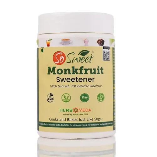 So Sweet Monk Fruit 100% Natural Zero Calorie Sweetener -Diabetic & Keto Friendly