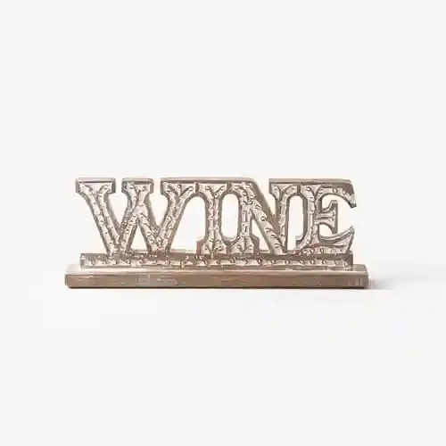 CASA DECOR Wine Locator Sign Board Unique Gift, Home, Bedroom, Living Room, Office, Restaurant Decor