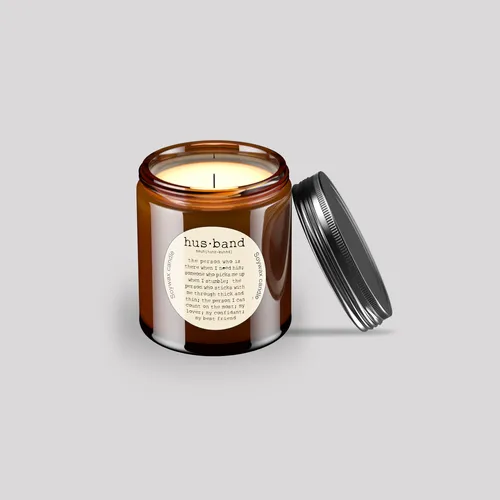 Pratha Naturals Scented Candle (Husband)