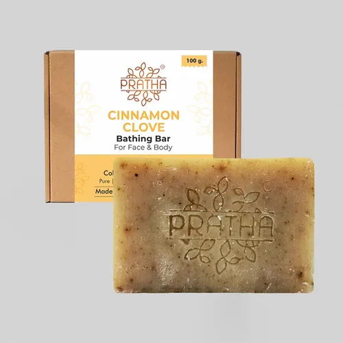 Pratha Cinnamon Clove | Cold Process Handmade Soap