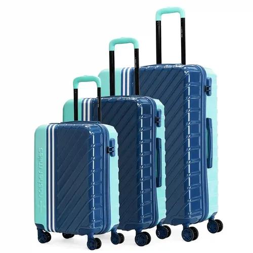 Nasher Miles Vegas Hard-Sided Polycarbonate Luggage Set of 3 Trolley Bags (55, 65 & 75 cm)