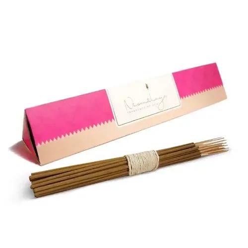 Nirmalaya Rooh Rose Incense Sticks Agarbatti- 40 Sticks | 100% Natural and Charcoal Free | Incense Stick for Home Fragrance | Sacred and Natural Air Purifiers Organic Incense Sticks - Pack of 2