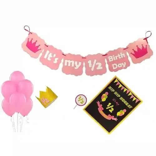 Untumble Half Birthday Theme Party Kit