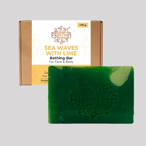 Pratha Sea Waves with Lime | Cold Process Handmade Soap