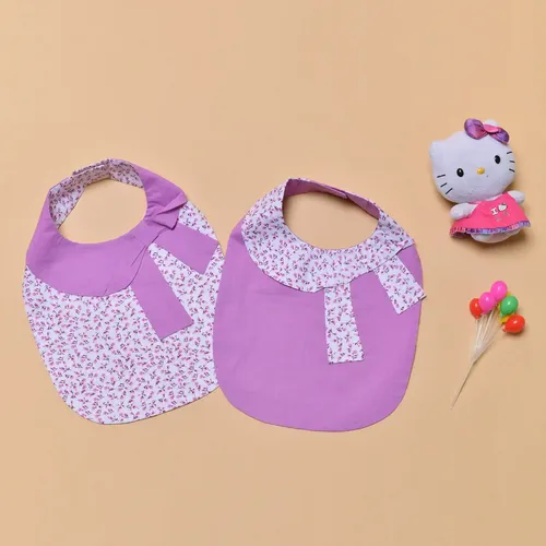 Cotton Bibs - Pink