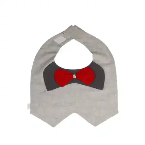 Cotton Bibs - Grey