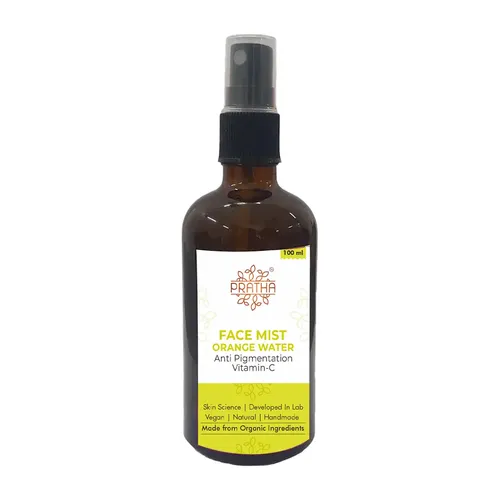 Pratha Facial Tonic Mist | Orange Water | Vitamin C Anti-pigmentation 