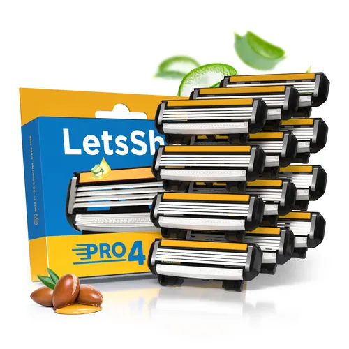 LetsShave Pro 4 Blades For Men Pack Of 12