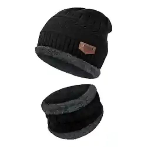 YOUTH ROBE Winter Woolen Beanie Cap & Muffler for Men & Women| Beanie Cap| Winter Clothing Set| Winter Cap| Head & Neck Warmer| 1 Set|