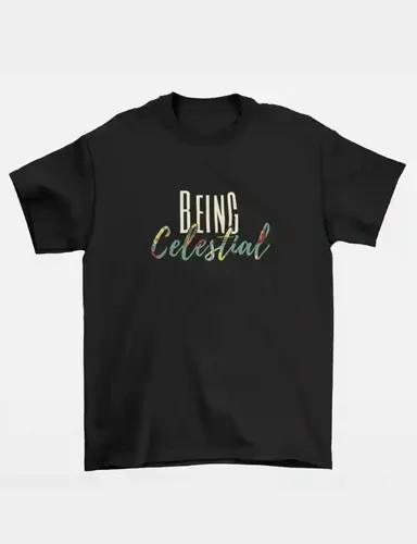 Being Celestial - Unisex Regular Fit Black T-shirt