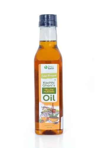 NutriEarth Mustard Oil Yellow