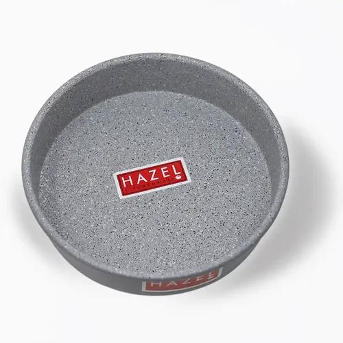 HAZEL Cake Mould Non Stick Mold Heavy Gauge Round 1kg Aluminized Steel for Microwave Oven OTG Baking Pan