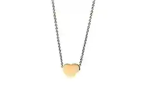 Simple & Elegant Heart Shaped Gold Plated Neckpiece