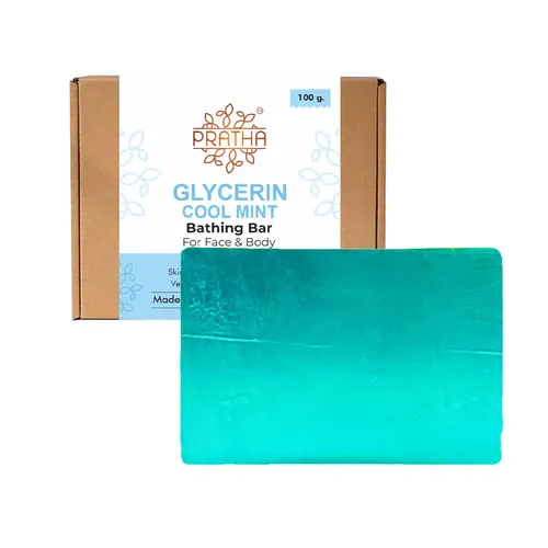 Glycerin Bathing Bar | Cool Mint (Pack of 2)
