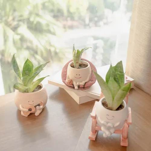 Artecasa Bouncy Bloom Basket Planter