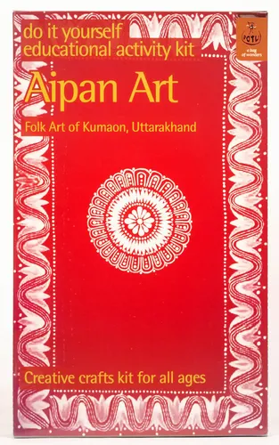 DIY Educational Colouring Kit -Aipan Painting Of Uttarakhand
