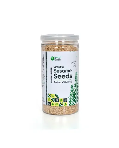 NutriEarth White Sesame Seed (Til)-130 gm