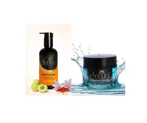 Suflet Hydro Booster Gel & Body Lotion Combo