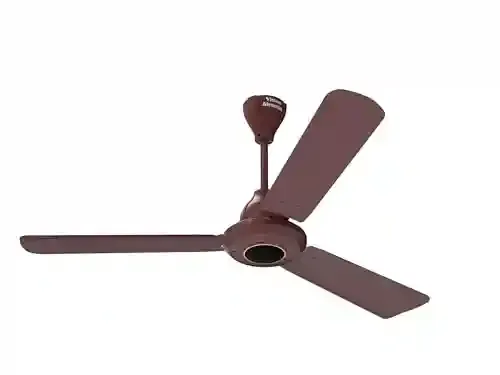 Victura Airmotion Athera Brown Ceiling Fan 1200mm Star Rated for Home with High-Speed Air Flow, Energy Efficient, Silent Operation, Durable Build, 2 Years Warranty