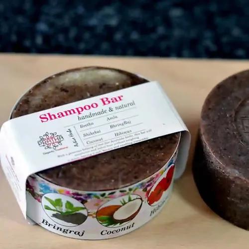 Shampoo Bar – Shikakai, Reetha, Amala, Bhrujngaraj, Coconut Milk, Hibiscus