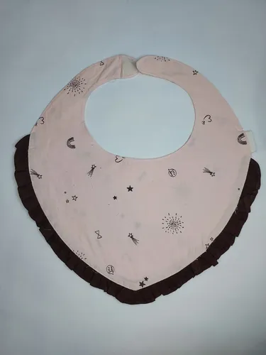 Cotton Bibs - Peach