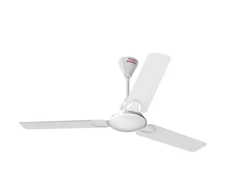 Victura Airmotion 1200mm Noire Atlas White Ceiling Fan Star Rated for Home with High Speed & Air Flow, 2 Years Warranty