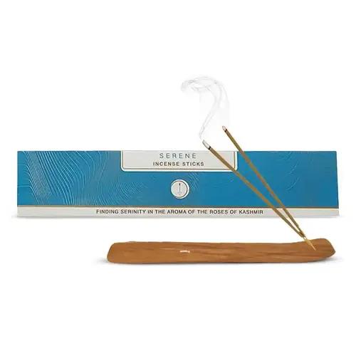 Nirmalaya Serene Incense Sticks Agarbatti | Incense Sticks for Pooja |100% Natural and Charcoal Free | Organic Incense Sticks| Incense Sticks for Home Fragrance | 40 Sticks per Pack - Pack of 2