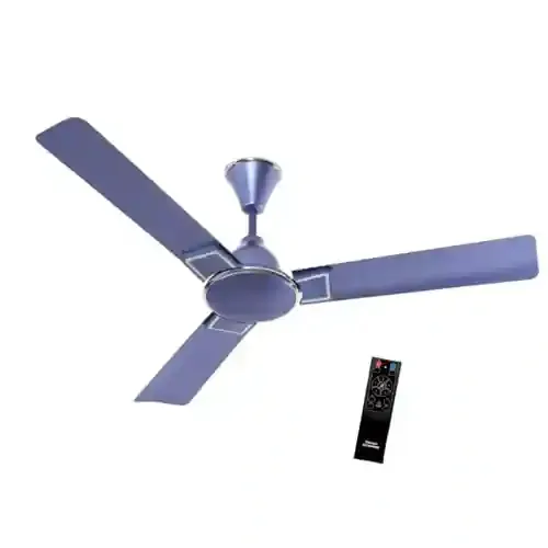 Victura Airmotion Airborne Ceiling Fan 1200MM Sweep with BLDC Motor, 30W Power, 350RPM, 225CMM Air Delivery, Remote Control, Built-in Timer, 4KV Surge Protection (Royal Blue)
