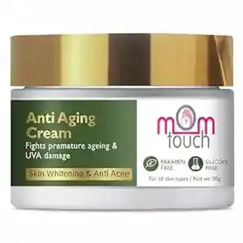 MOM TOUCH Anti Ageing Night Cream for Wrinkles & Fine Lines for Women & Men Gives younger looking radiant skin 50GM