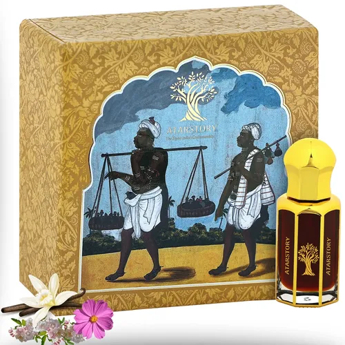 ATARSTORY Stardust Best Attar Alcohol Free Roll On For Daily Use | Long Lasting Fragrance | Attar For Men And Women - 12Ml