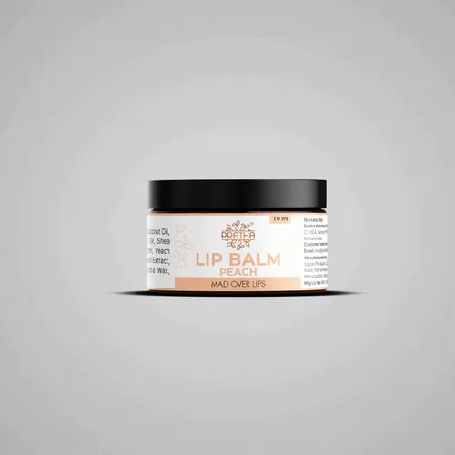 Pratha Natural Peach Lip Balm 