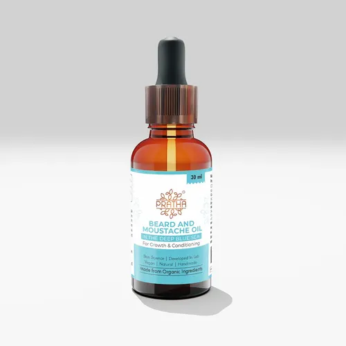 Pratha Beard & Mustache Oil | In the Deep Blue Sea