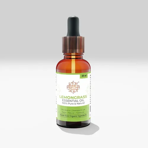 Pratha 100% Pure Lemongrass Essential Oil
