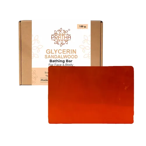 Glycerin Bathing Bar | Sandalwood (Pack of 2)