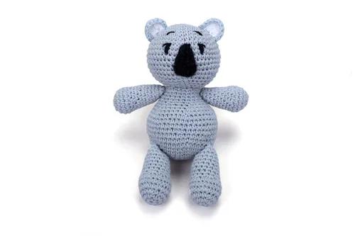 Crochet Koala Soft Toys - Gray