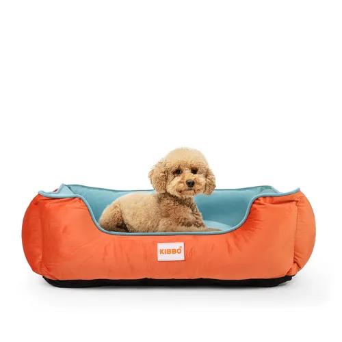 KIBBO Ultra Soft Premium Luxury Dog Bed |100% Polyfill Cotton, Washable Cover,Anti Slip Base