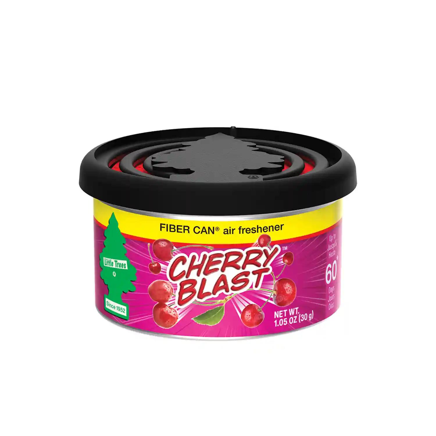 LITTLE TREES Car Freshener - Cherry Blast Fiber Can 30 g (Pack of 1)